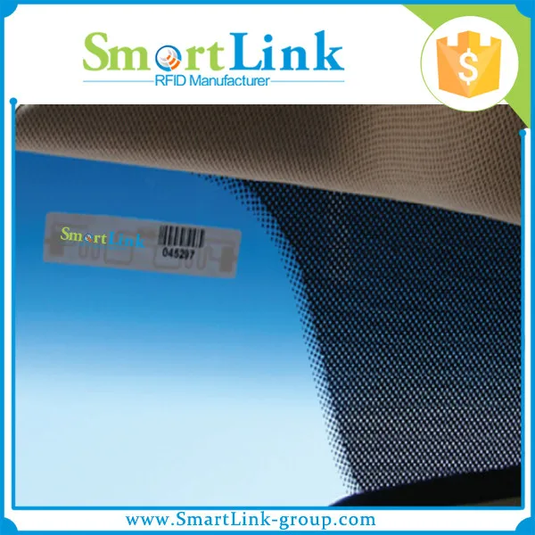 Rfid Car Windshield Sticker For Car Parking Access Control,Rfid Uhf M4