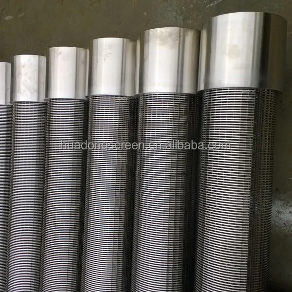 China 100 Micron Stainless Steel Wire Mesh Cylinder Filter/Johnson