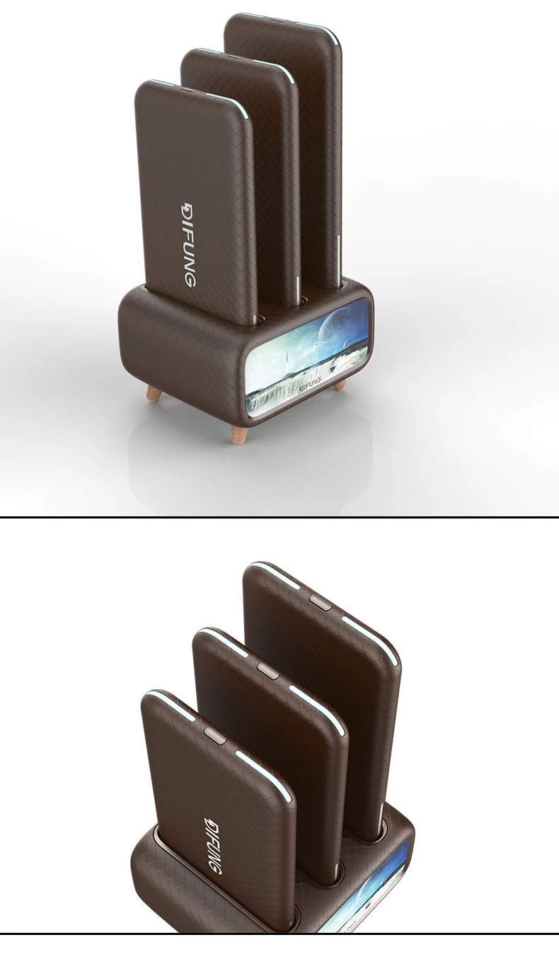 Mobile Backup 2 Bank with Station Portable Desktop Multiple Charger Home Usb Power Station - ANKUX.COM