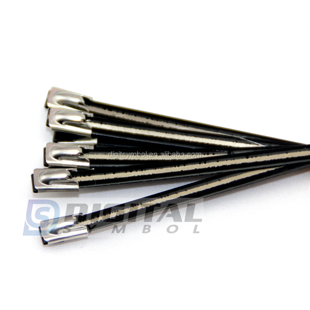 Ss 316 Stainless Steel Nylon 11 Coated Cable Zip Ties Buy Ss 316