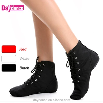 red dance boots