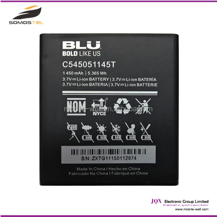 Cheap [Somostel] Manufacture Cell phone battery for Blu, Mobile phone
backup battery for cell