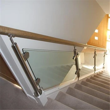 Indoor Wood Railing Designs Luxury Handrail Tempered ...