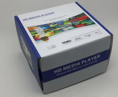 Mini 1080p Full-HD Ultra HDMI Digital Media Player for -MKV/RM- HDD USB Drives and SD Cards