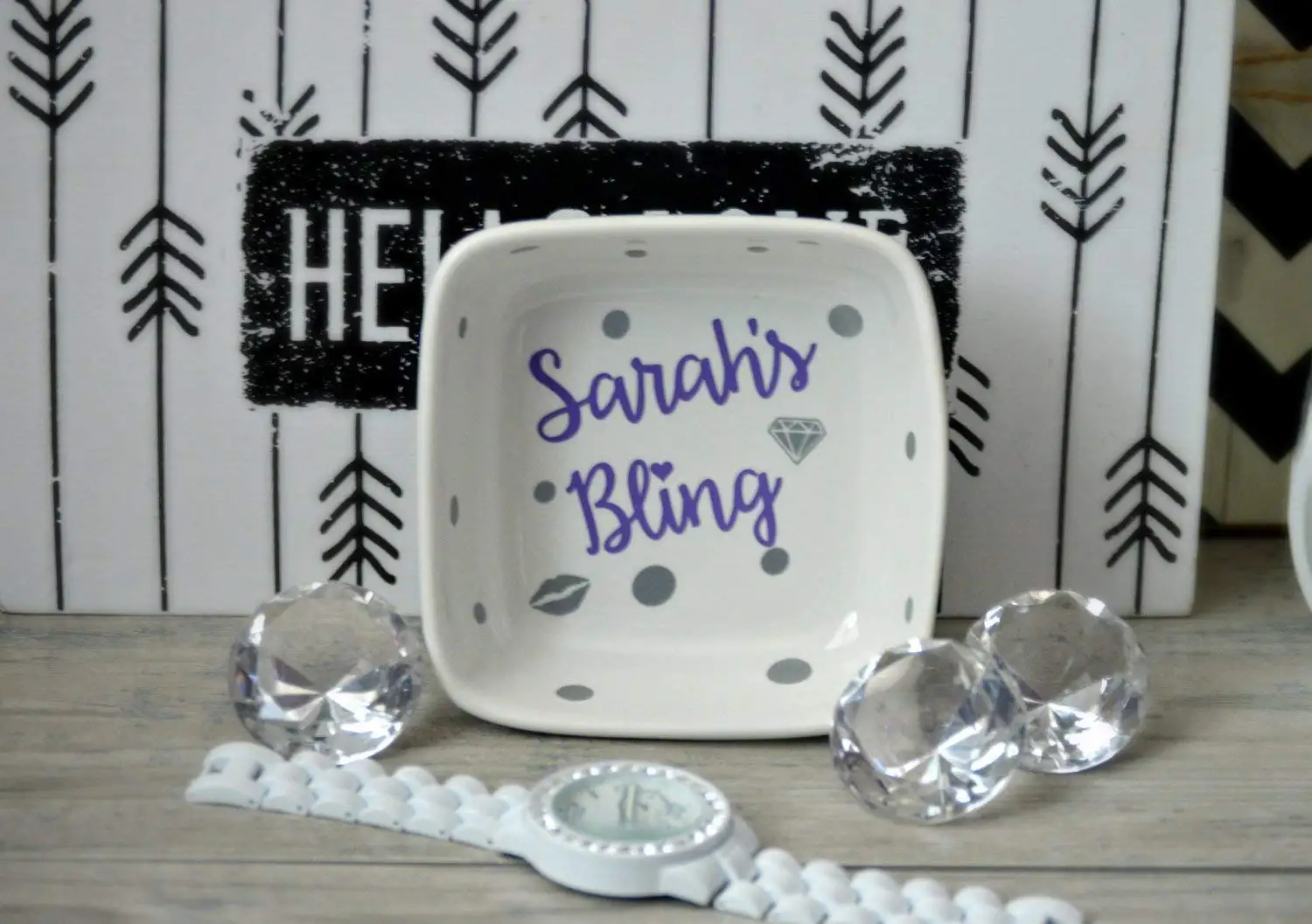 Jewelry Ring Dish, Jewelry Dish,Engagement Gift, Engagement Ring Holder, Wedding Ring Dish, His and Hers Gift, Mr and Mrs Ring Dish