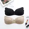 Y895 Wing heart shape Silicone Bras Self-Adhesive Strapless Breast Stickers Zipper Invisible Bras