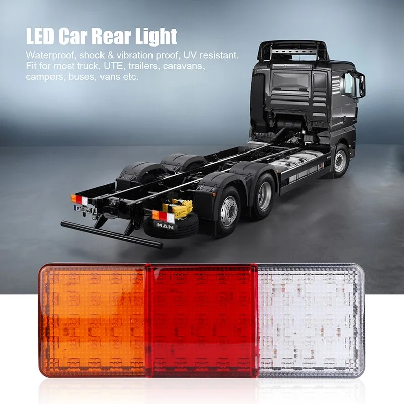 L2299 Australia Hot Selling 75 Led Car Truck Tail Light Warning Lights