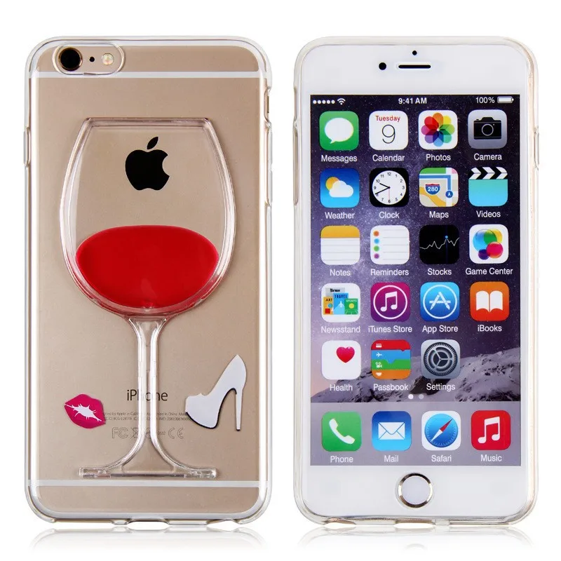 custodia iphone 6 con liquido custodia iphone 6 con liquido