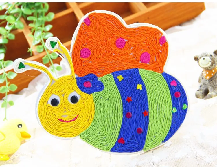 Colorful Rope Painting Kits Diy Handmade Painting Sets For Kids Buy
