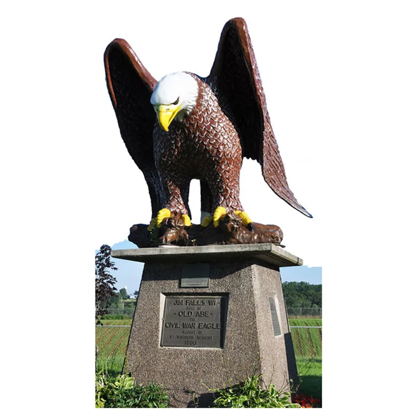 Outdoor Garden Large Fiberglass Eagle Statue Buy Fiberglass Eagle