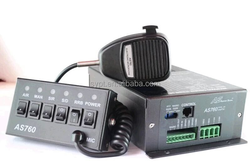 400w Remote Control Siren Ambulance Lights And Siren As760 Buy 400w