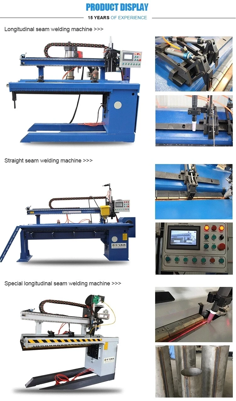 Automatic Longitudinal Seam Mig Welding Machine Products from Jinan ...