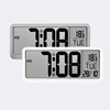 Wholesale Large Oversized LCD Digital Display with Time Weekday Wall Alarm Clock for Home Decoration