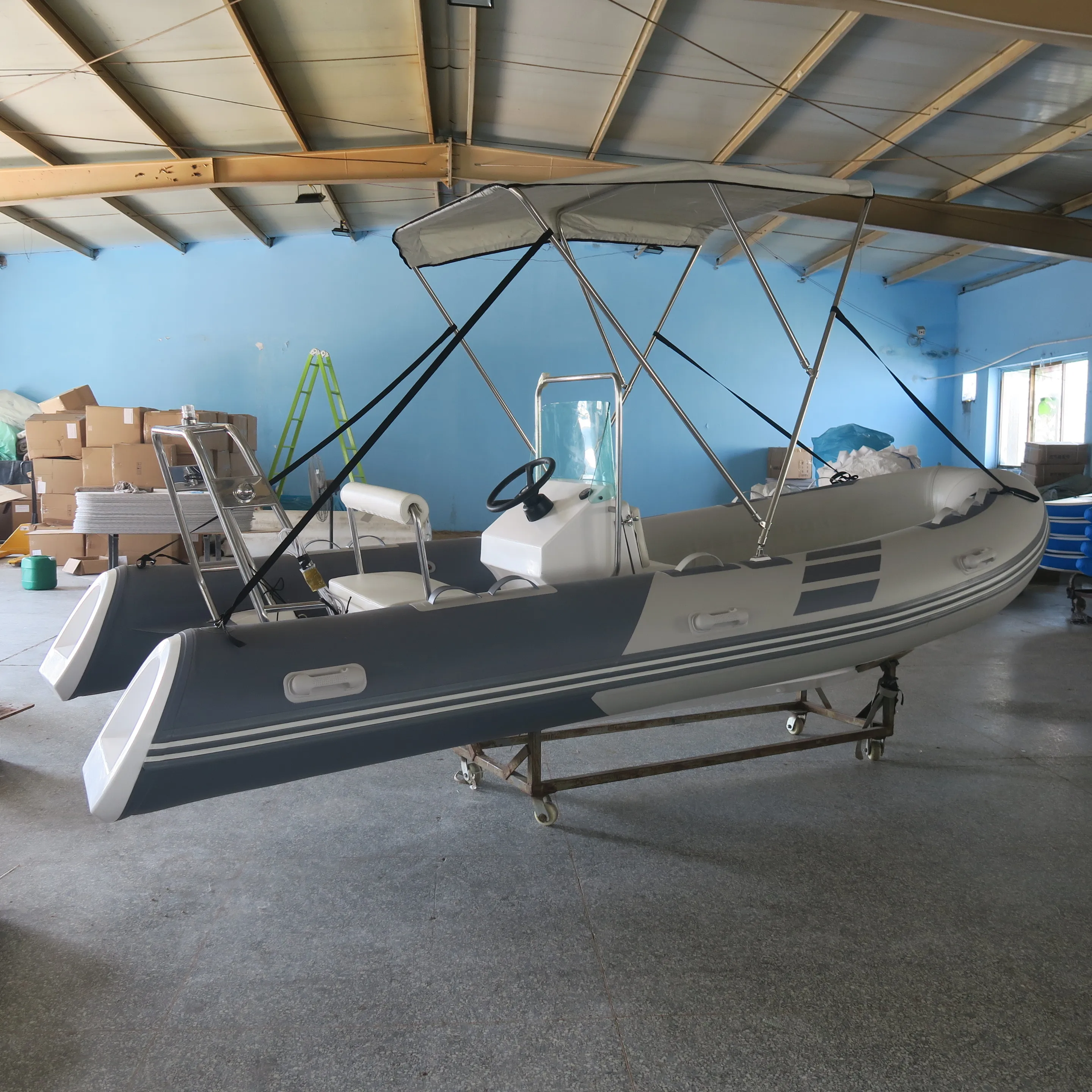 Hypalon Inflatable Boat Rib520 Rib Boats Rigid Inflatable Boat China