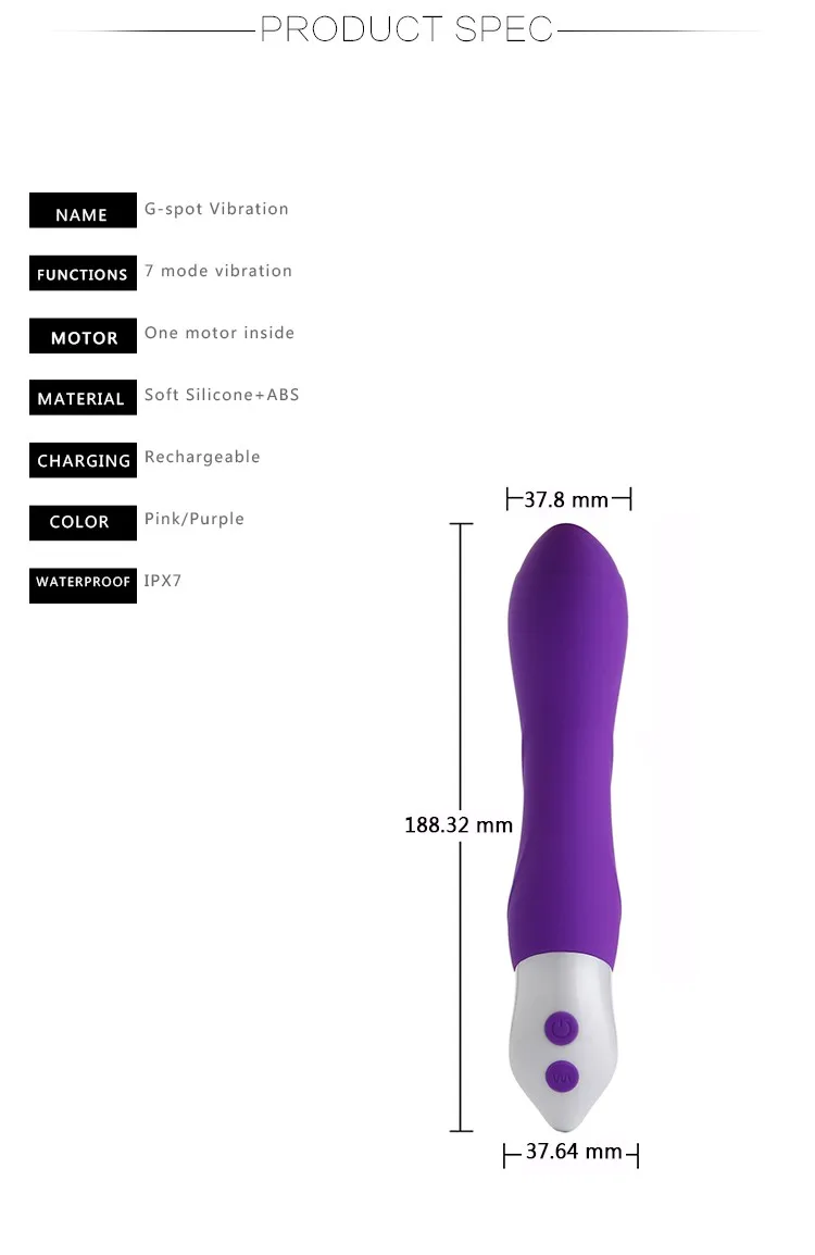 Customize Package Private Label Service Rechargeable Vagina Stimulation