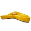 office casual leather sofa combination creative furniture modern fashion Latest germany couch living sofa
