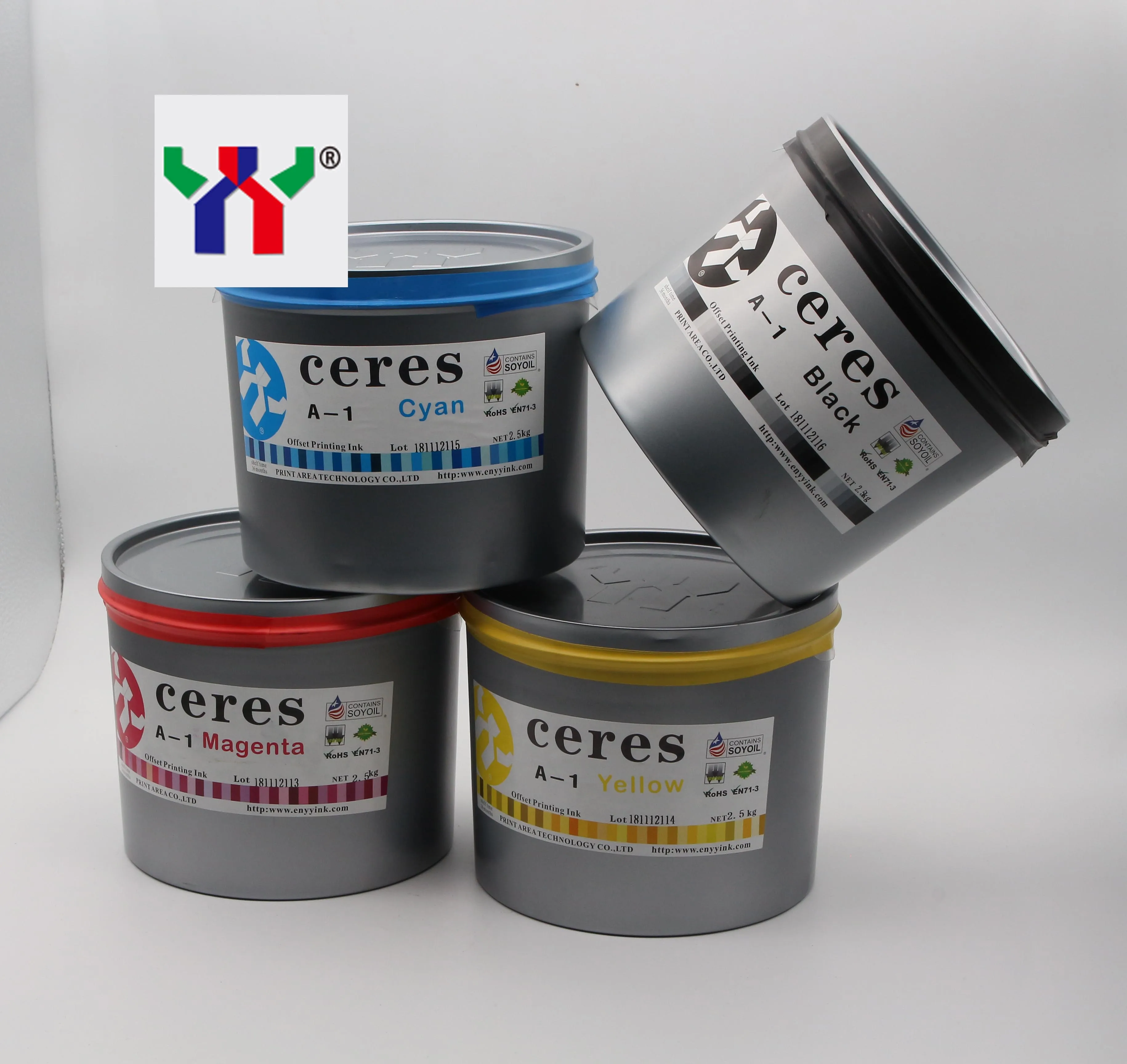 Environmental No Harm Soya Resin UV Offset Ink for Sheet-fed Offset Press