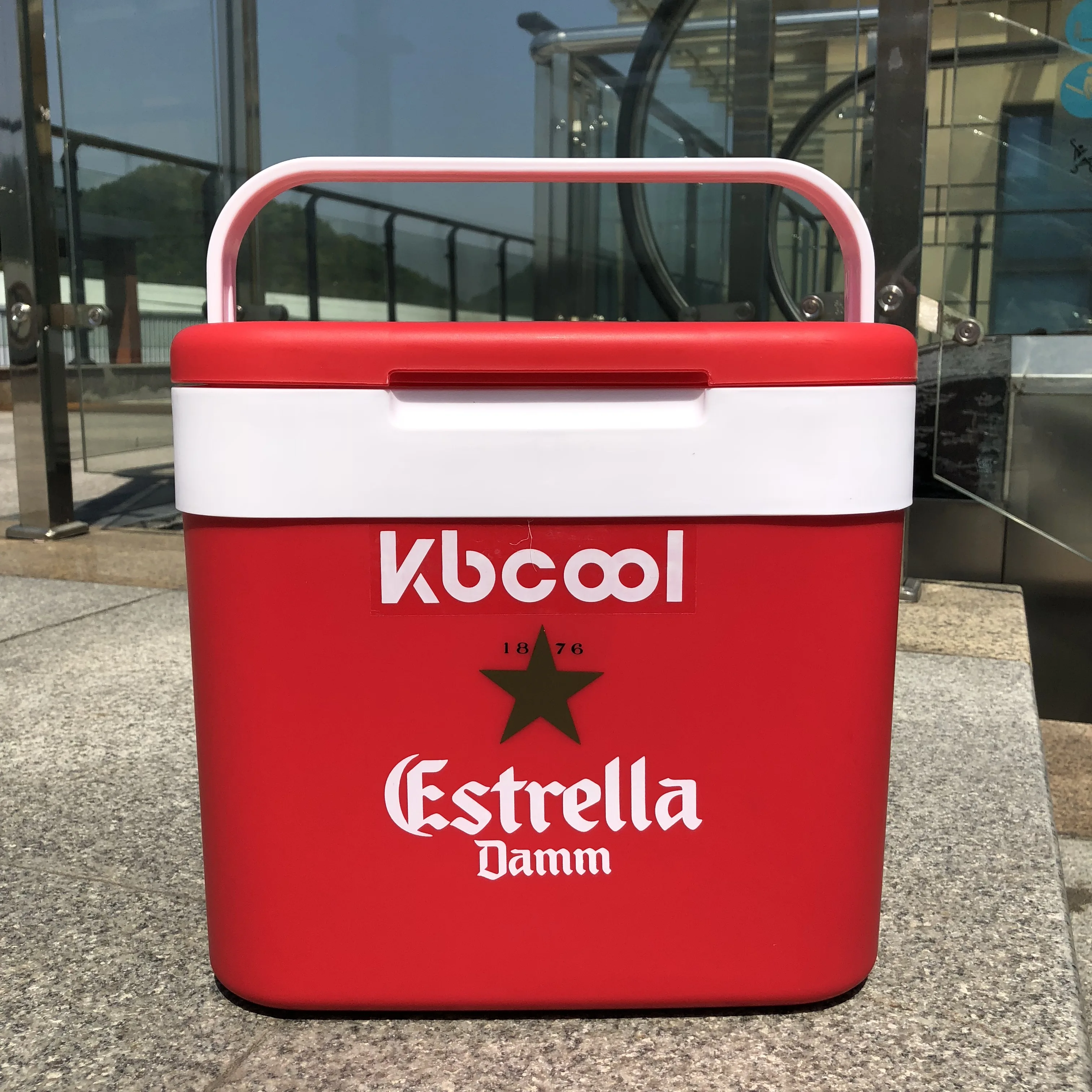 Custom Logo Cooler Box Portable Plastic Food Grade Beer Cans Cold