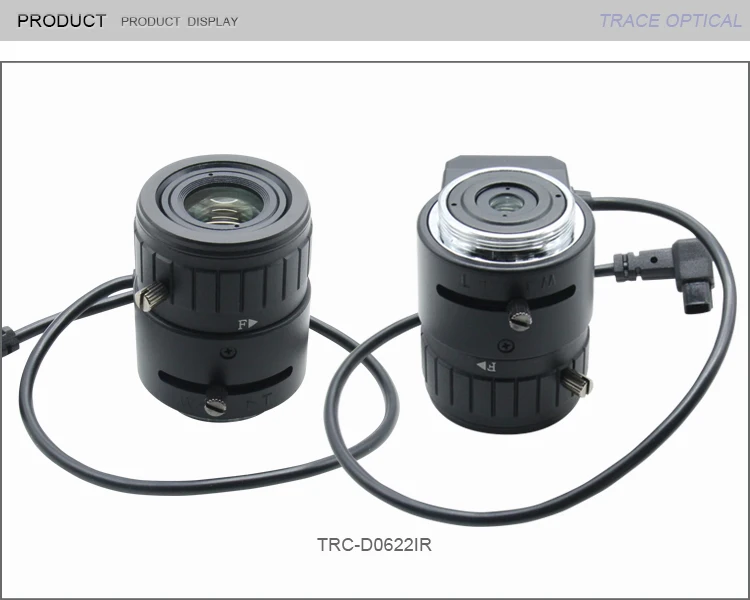4-18mm m12 varifocal infra red cctv camera zoom board auto iris CCTV lens