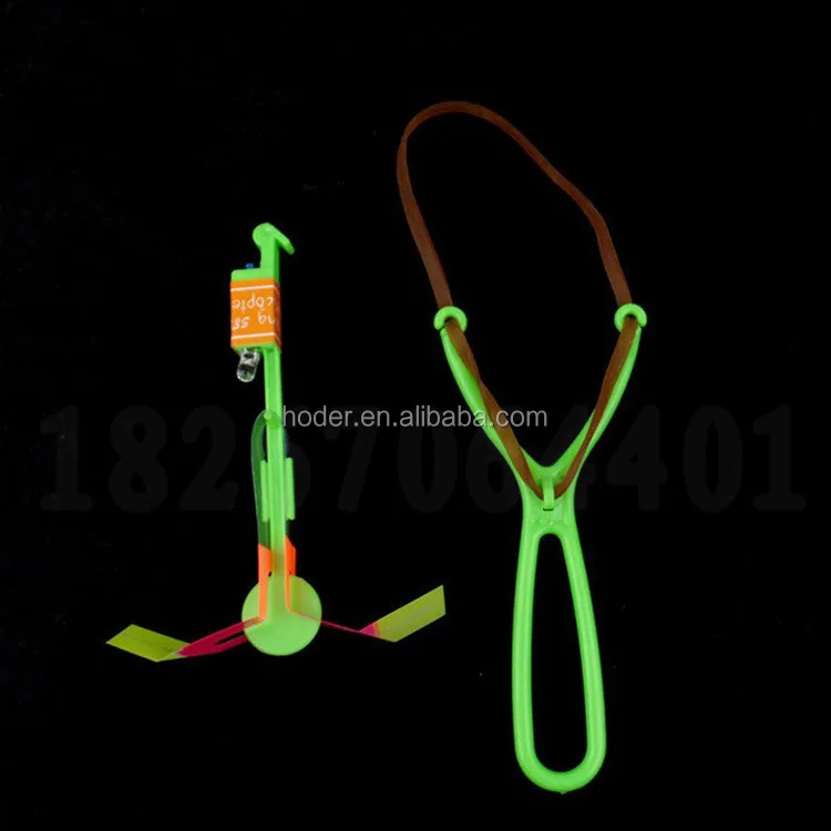 high speed Amazing Led Light Arrow Rocket Helicopter Flying Toy