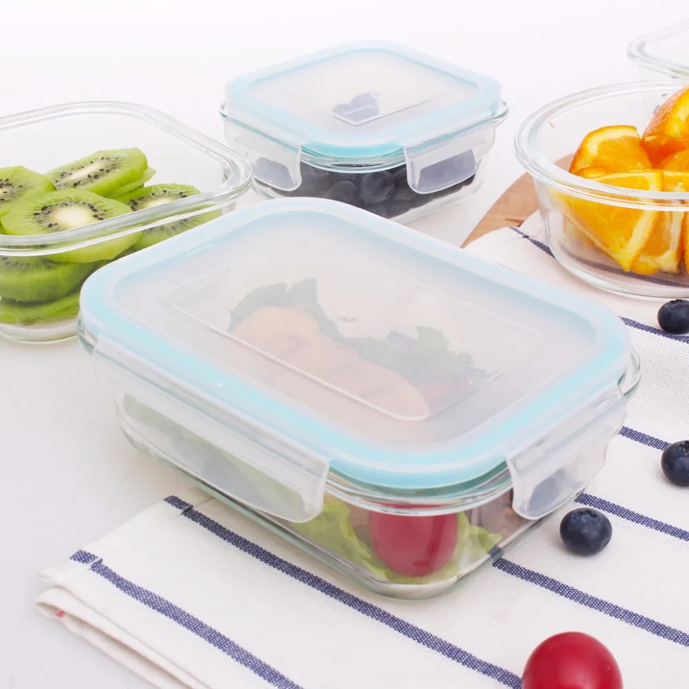 Tiffin Glass Lunch Box Food Container 18pc Set - Buy Tiffin Glass Lunch ...