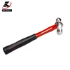 Glass fiber handle hammer Hammer head forged with carbon steel Heat treatment Strong impact High hardness Not easy to fall off