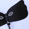 Women Self Adhesive Strapless Bandage Backless Solid Bra Stick Gel Silicone Push Up women's underwear Invisible Bra