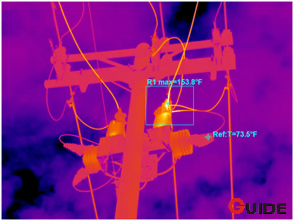 Handheld Thermal imaging camera 384x288 IR pixels from China