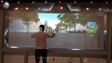 Waterproof dustproof 65″ 10 points lcd touch foil interactive foil touch film