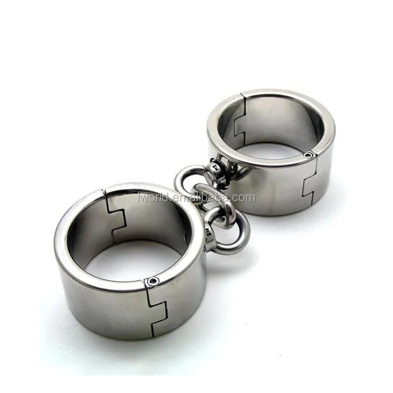 Adult Games Stainless Steel Sex Handcuffs Restraints Bdsm Sex Toys For ...