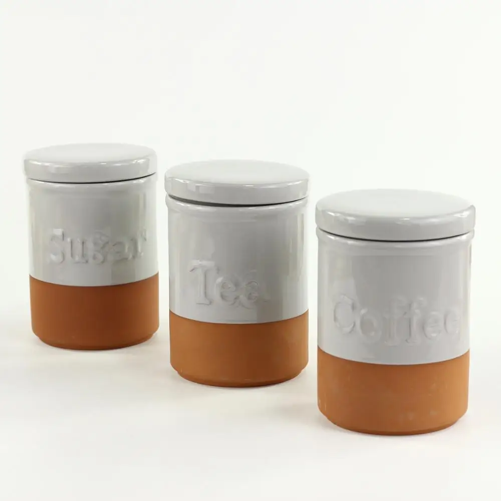 Good Quality Ceramic Spice Canisters Stoneware Tea/sugar Jars Buy