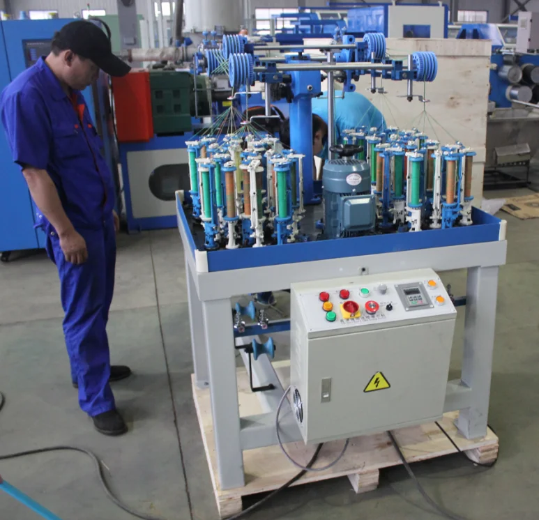 Hot Sale 16 Carrier Lead Line Braided Rope Machinery For Fishing Nets