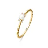 LOZRUNVE Adjustable 925 Silver Gold Pearl Candy Knuckle Ring Latest 2019