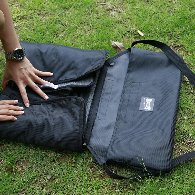 Dog Travel Blanket Pet Outdoor Mat Foldable Bag Buy Dog Travel Blankt