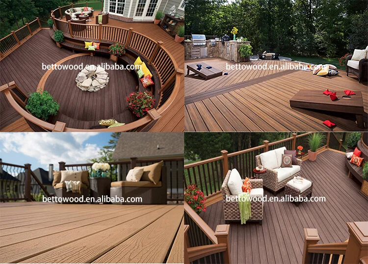 China Supplier Excellent Customer Service WPC Waterproof Interlocking Composite Decking