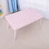 2018 New design MDF portable laptop table wood foldable computer desk folding desks laptop desk on bed