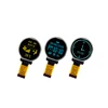 1.3 inch round lcd panel touch screen vertical oled round display and