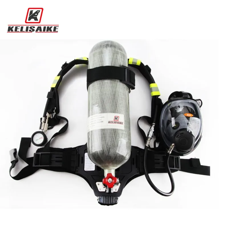 Scba With Respirator Mask Breathing Apparatus - Buy ...