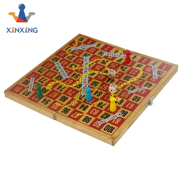 wooden snakes and ladders