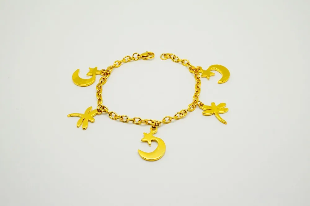 Latest Hand Palm Charm Bracelet Dubai Gold Jewellery Designs With Price