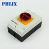 Waterproof rotary isolator switch 40A 4P with enclosure