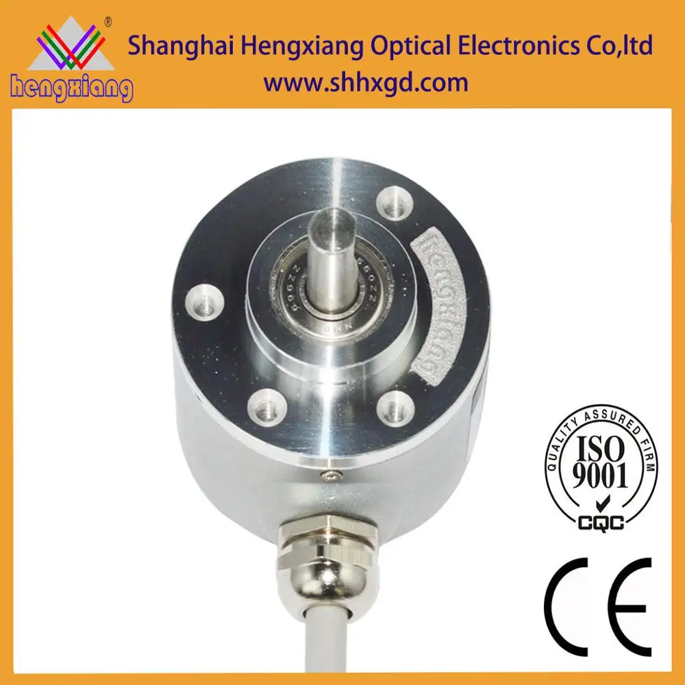 Shanghai optics encoder shaft 6mm 600ppr zsp4006-003g-600bz3-5-24c