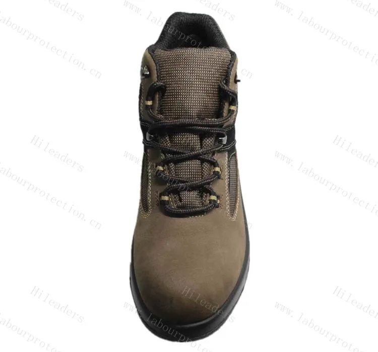High Quality Safety Shoes For Italy Market / First Grain Leather Safety