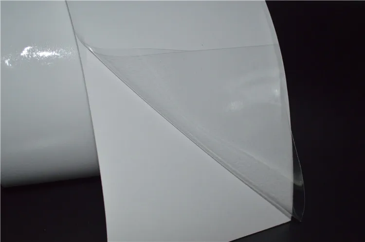 static cling clear vinyl film roll