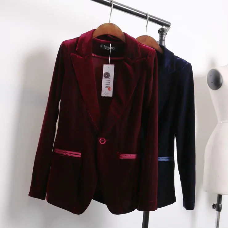 blazer womens Blue Womens Velvet Blazer velvet YouTube zjSMpUVLqG