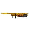 40 Feet Containers/Gooseneck Skeletal Chassis semi Trailer for sale