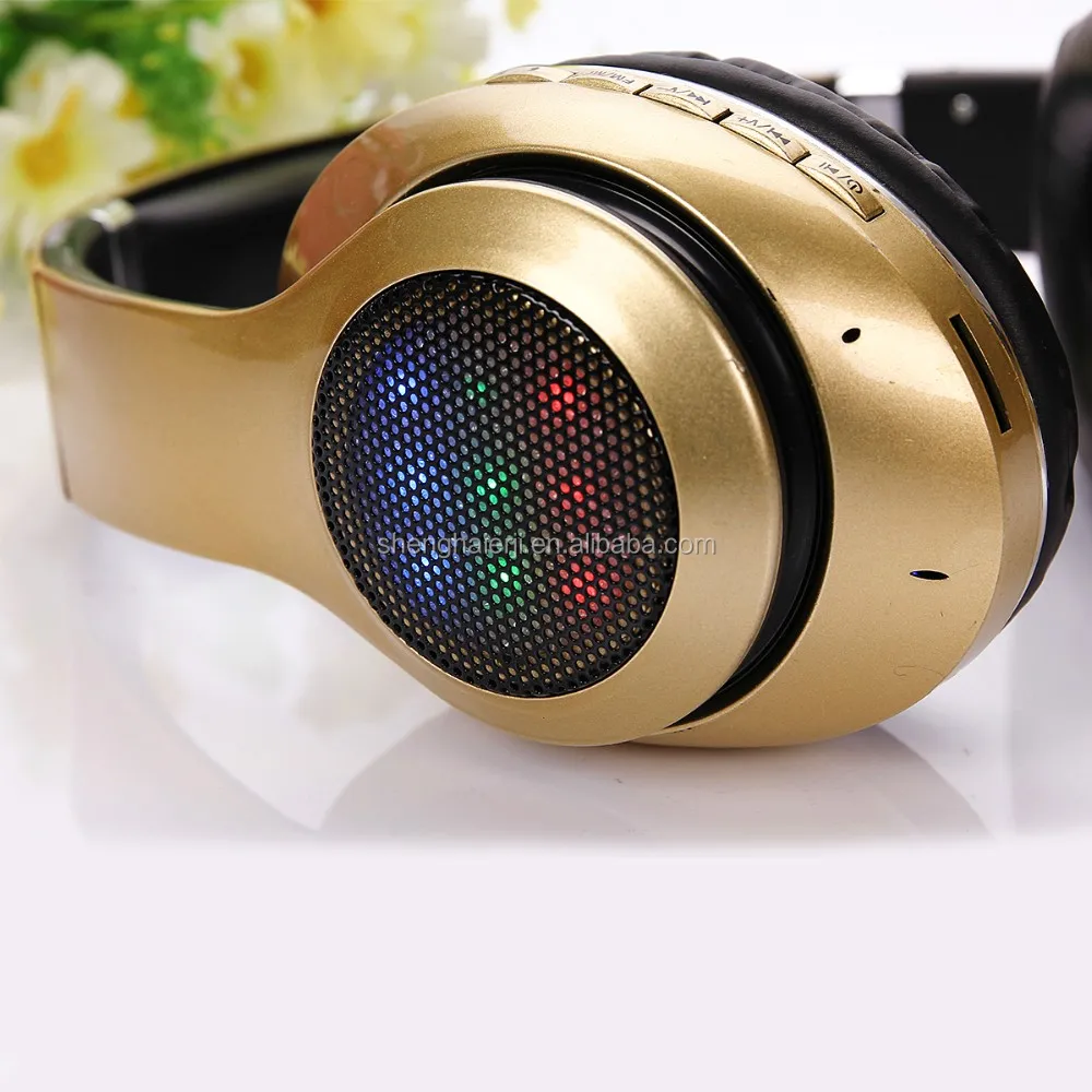 Earphone With Memory Card Stereo Bluetooth Headset With Mp3 Player