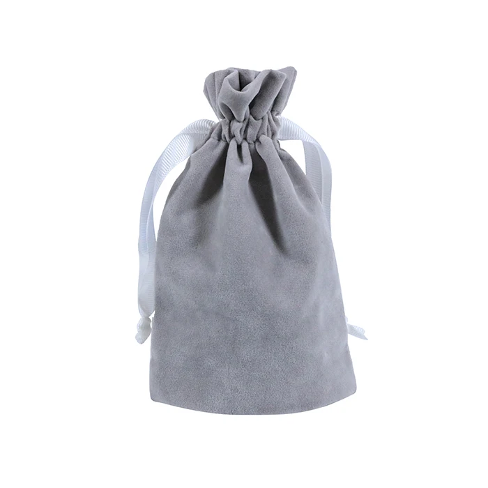 Extra Large Velvet Fabric Drawstring Bag For Shoe Gift Jewelry Bag With