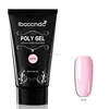 New type pink color uv gel builder for nail art extention