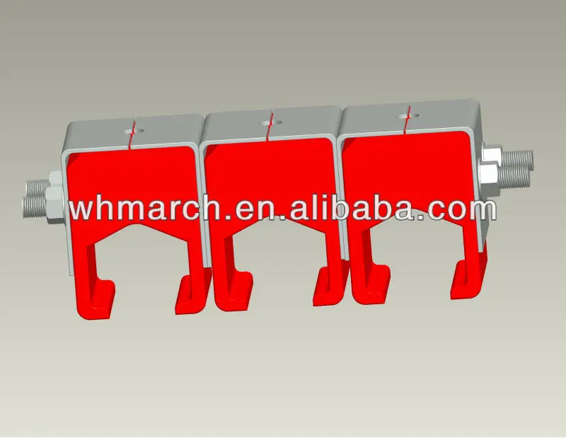 March 3pole Enhanced Hanger Clamp For Conductor Bus Bar System Buy 3